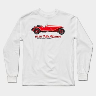 1930 Alfa Romeo 6C1750 Sports Zagato Long Sleeve T-Shirt
